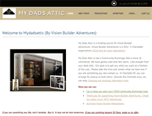 Tablet Screenshot of mydadsattic.com